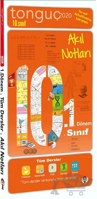 10. Sınıf 1. Dönem Tüm Dersler Akıl Notları 2020 – Kolektif – Tonguç Akademi kitap kapağı