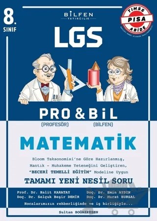 8. Sınıf LGS Matematik ProBil Soru Bankası – Kolektif – Bilfen Yayıncılık kitap kapağı