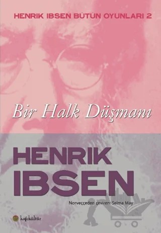 Bir Halk Düşmanı – Henrik Ibsen – Kafe Kültür Yayıncılık kitap kapağı