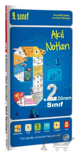 9. Sınıf 2. Dönem Akıl Notları – Kolektif – Tonguç Akademi kitap kapağı