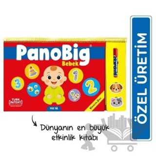 Panobig Bebek - Dünyanın En Büyük Etkinlik Kitabı – Kolektif – Yükselen Zeka Yayınları kitap kapağı