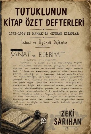 Tutuklunun Kitap Özet Defterleri – Zeki Sarıhan – Gufo Yayınları kitap kapağı