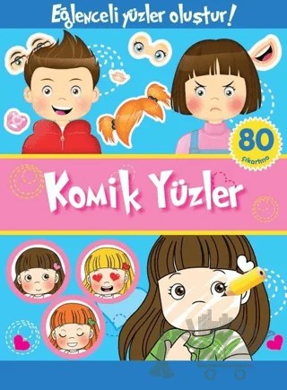 Komik Yüzler – Kolektif – Parıltı Yayınları kitap kapağı