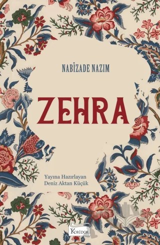 Zehra – Nabizade Nazım – Koridor Yayıncılık kitap kapağı