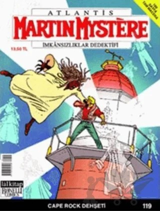 Martin Mystere İmkansızlar Dedektifi Sayı: 119 Cape Rock Dehşeti – Lal Kitap kitap kapağı