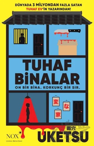Tuhaf Binalar – Uketsu – Nox Yayınları kitap kapağı