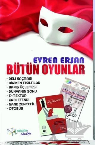 Bütün Oyunlar – Evren Ersan – Kültür Ajans Yayınları kitap kapağı