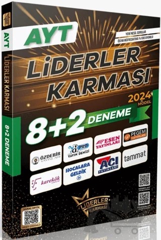 Liderler Karması AYT 8+2 Deneme Seti – Kolektif – Liderler Karması Yayınları kitap kapağı