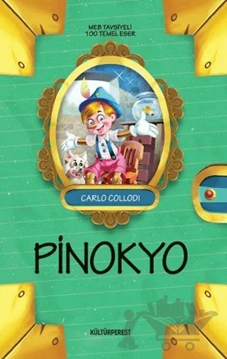 Pinokyo – Carlo Collodi – Kültürperest Yayınevi kitap kapağı
