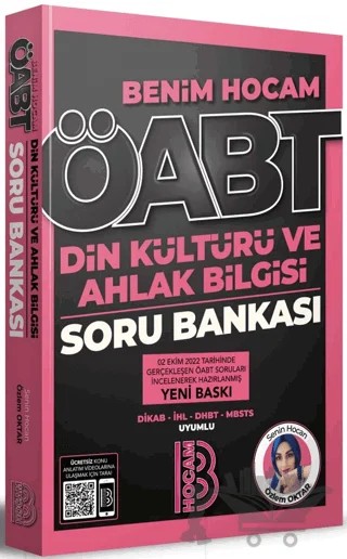 ÖABT Din Kültürü ve Ahlak Bilgisi Öğretmenliği Soru Bankası – Özlem Oktar – Benim Hocam Yayınları kitap kapağı