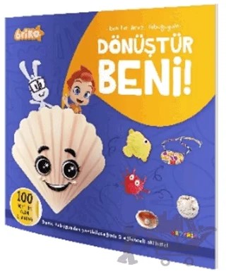 Briko - Dönüştür Beni (Mavi Kitap) – Kolektif – Artenino Yayıncılık kitap kapağı