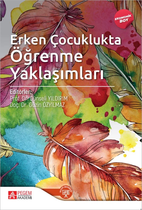 Erken Çocuklukta Öğrenme Yaklaşımları (Ekonomik Boy) – Pegem Akademi Yayıncılık kitap kapağı