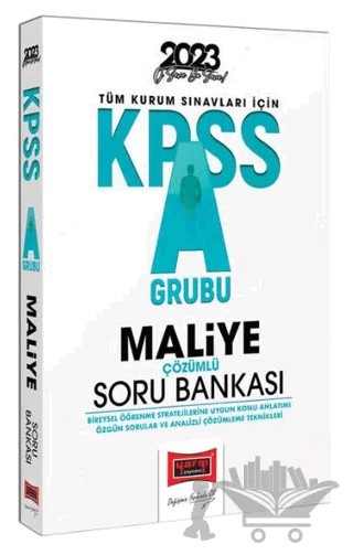 2023 KPSS A Grubu Maliye Tamamı Çözümlü Soru Bankası – Kolektif – Yargı Yayınevi kitap kapağı
