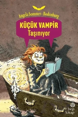 Küçük Vampir Taşınıyor – Angela Sommer-Bodenburg – Hep Kitap kitap kapağı