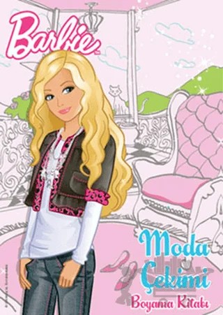 Barbie Moda Çekimi Boyama Kitabı – Kolektif – Doğan Egmont Yayıncılık kitap kapağı