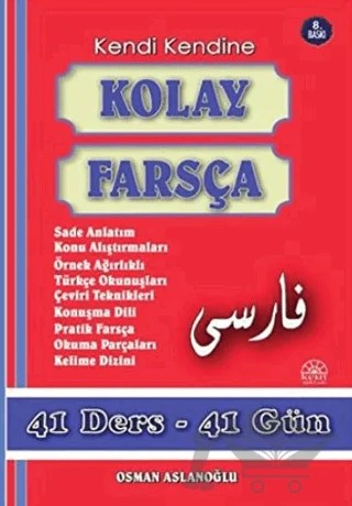 Kendi Kendine Kolay Farsça – Osman Aslanoğlu – Kent Işıkları Yayınları kitap kapağı