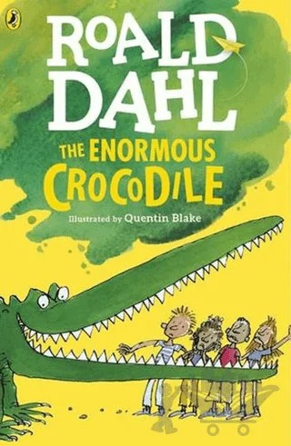 The Enormous Crocodile – Roald Dahl – Puffin Books kitap kapağı