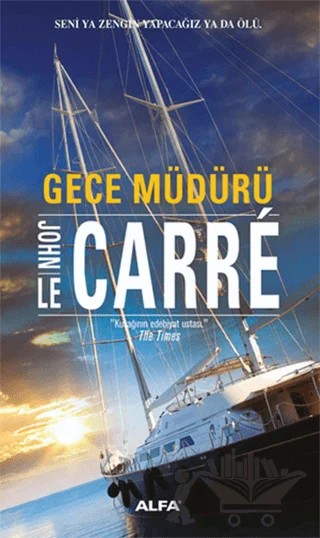 Gece Müdürü – John Le Carre – Alfa Yayınları kitap kapağı