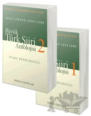 Büyük Türk Şiiri Antolojisi (2 Cilt Takım) – Ataol Behramoğlu – Sosyal Yayınları kitap kapağı