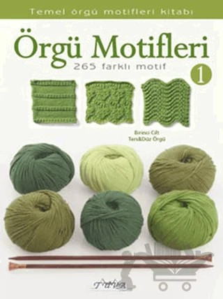 Örgü Motifleri 1 - Ters ve Düz Örgü – Kolektif – Tuva Yayıncılık kitap kapağı
