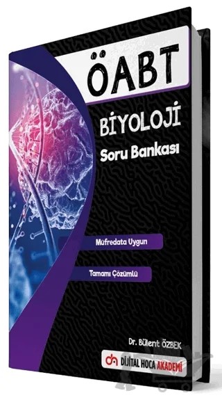 ÖABT Biyoloji Öğretmenliği Soru Bankası – Bülent Özbek – Dijital Hoca kitap kapağı