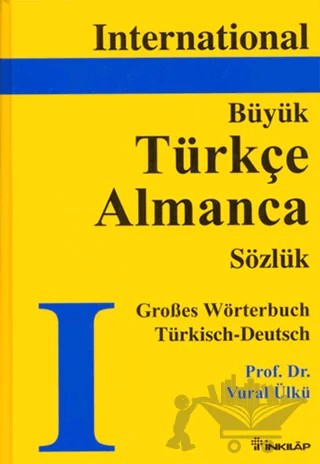 Büyük Türkçe - Almanca Sözlük – Vural Ülkü – İnkılap Kitabevi kitap kapağı