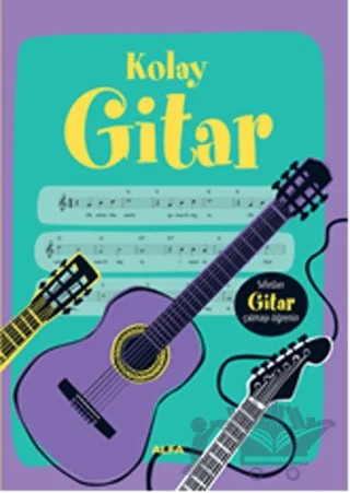 Kolay Gitar – Anthony Marks – Alfa Yayınları kitap kapağı