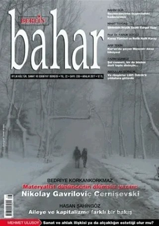 Berfin Bahar Aylık Kültür Sanat ve Edebiyat Dergisi Sayı: 238 Aralık 2017 – Berfin Bahar Dergisi kitap kapağı