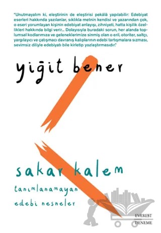 Sakar Kalem – Yiğit Bener – Everest Yayınları kitap kapağı