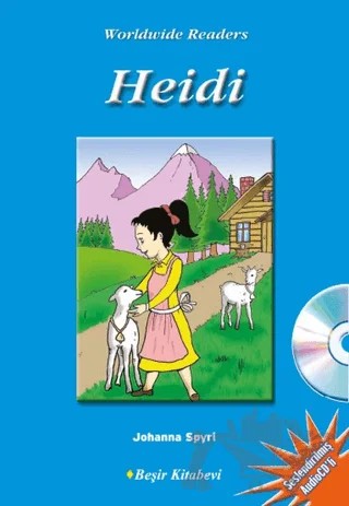 Heidi Level 1 – Johanna Spyri – Beşir Kitabevi kitap kapağı