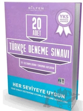 TYT Türkçe 20 li Deneme Sınavı – Kolektif – Bilfen Yayıncılık kitap kapağı