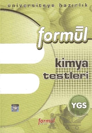 YGS Kimya Testleri Yaprak Testleri – Kolektif – Formül Yayınları kitap kapağı