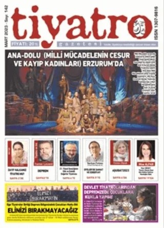 Tiyatro Gazetesi Sayı: 142 - Mart 2023 – Tiyatro Gazetesi kitap kapağı