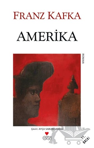 Amerika – Franz Kafka – Can Yayınları kitap kapağı