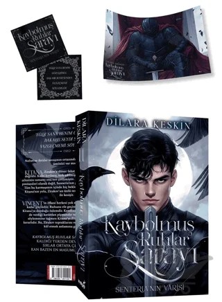 Kaybolmuş Ruhlar Sarayı - Senteria'nın Varisi – Dilara Keskin – İndigo Kitap kitap kapağı