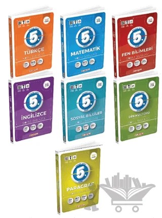 5. Sınıf Soru Bankası Seti (7 Kitap) – Kolektif – Dinamo Yayınları kitap kapağı