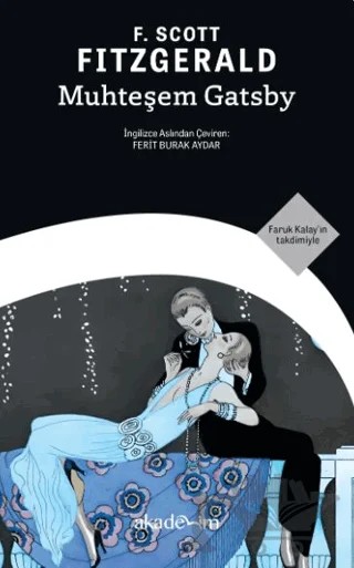 Muhteşem Gatsby – F. Scott Fitzgerald – Akademim Kitaplığı kitap kapağı