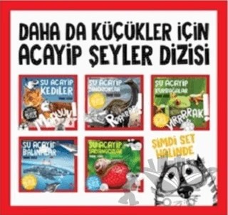 Daha da Küçükler İçin Acayip Şeyler Dizisi Seti - 5 Kitap Takım – Tarık Uslu – Uğurböceği Yayınları kitap kapağı