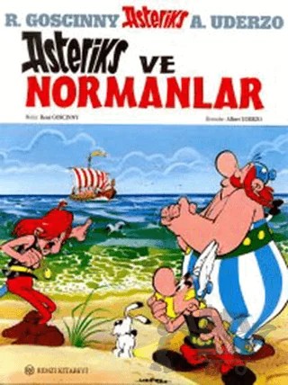 Asteriks ve Normanlar – Albert Uderzo, Rene Goscinny – Remzi Kitabevi kitap kapağı