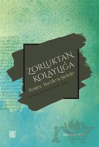 Zorluktan Kolaylığa – Menşure Aşçı – Palet Yayınları kitap kapağı