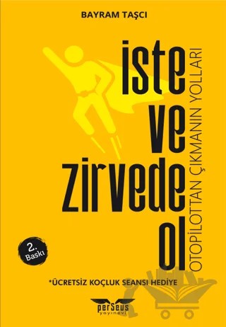 İste ve Zirvede Ol – Bayram Taşcı – Perseus kitap kapağı