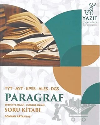 Yazıt YKS TYT AYT KPSS ALES Paragraf Soru Kitabı – Gökhan Artantaş – Yazıt Yayıncılık kitap kapağı