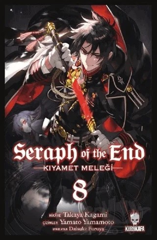 Seraph of the End - Kıyamet Meleği 8 – Takaya Kagami – Kurukafa Yayınevi kitap kapağı