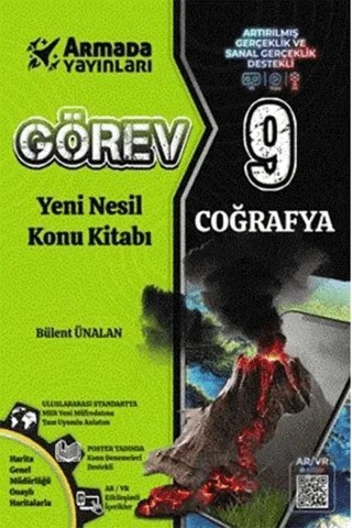 9. Sınıf Coğrafya Görev Konu Kitabı – Bülent Ünalan – Armada Yayınları kitap kapağı