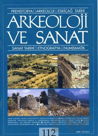 Arkeoloji ve Sanat Dergisi Sayı 112 – Arkeoloji ve Sanat Dergisi kitap kapağı