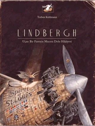 Lindbergh – Torben Kuhlmann – Uçan Fil Yayınları kitap kapağı