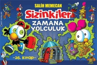 Sizinkiler - Zamana Yolculuk – Salih Memecan – Mart Yayınları kitap kapağı