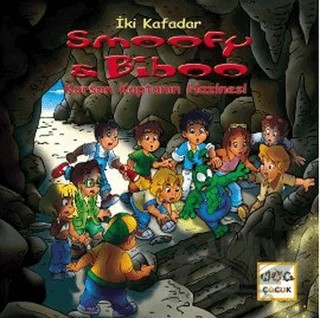 İki Kafadar Smoofy ve Biboo - Korsan Kaptanın Hazinesi – Christian Carlin – Nar Çocuk kitap kapağı