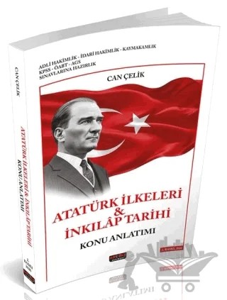 2026 Atatürk İlkeleri ve İnkılap Tarihi Konu Anlatımı – Can Çelik – Savaş Yayınevi kitap kapağı