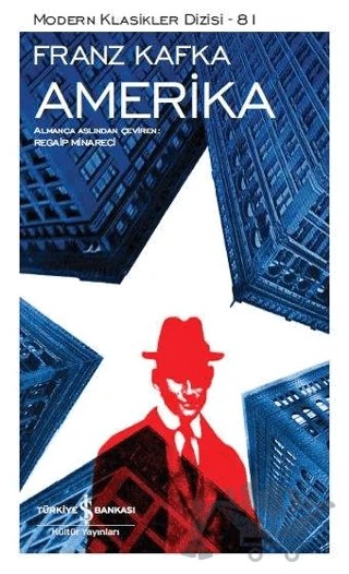 Amerika – Franz Kafka – İş Bankası Kültür Yayınları kitap kapağı